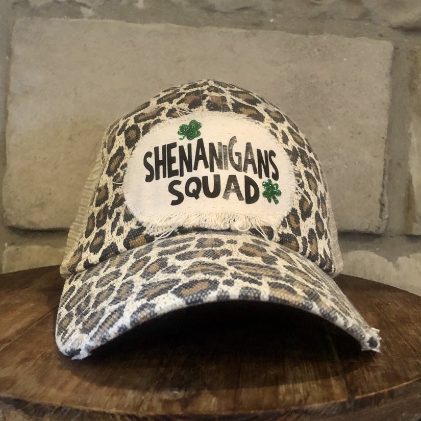 Shenanigans Squad Hat, St. Patrick's Day Hat - Juli's Wearable Art