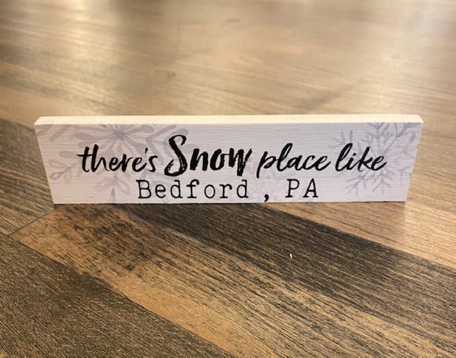 "Snow Place" like Bedford - Juli's Wearable Art