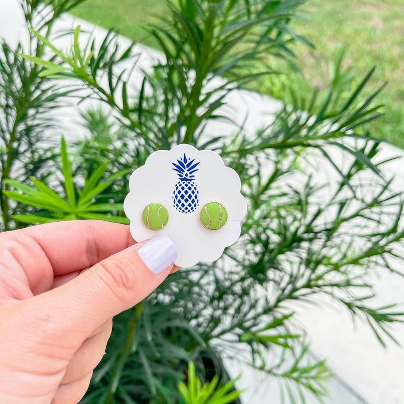 Sports Themed Earrings - Juli's Wearable Art