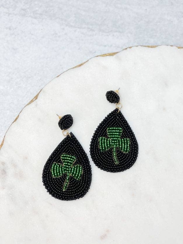 St Patrick's Day Earrings - Juli's Wearable Art