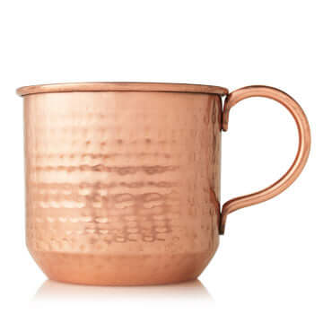 Thymes Simmered Cider Copper Cup Candle - Juli's Wearable Art
