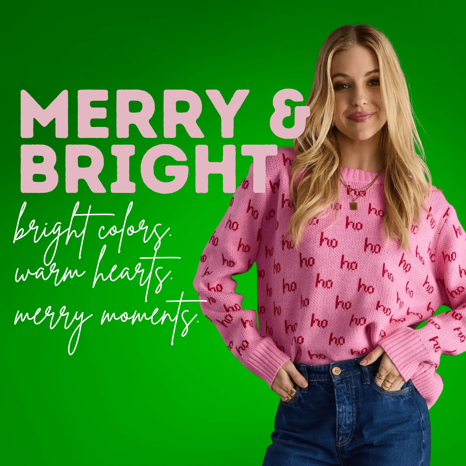 Merry & Bright: Bring on the Pink! - Juli's Wearable Art