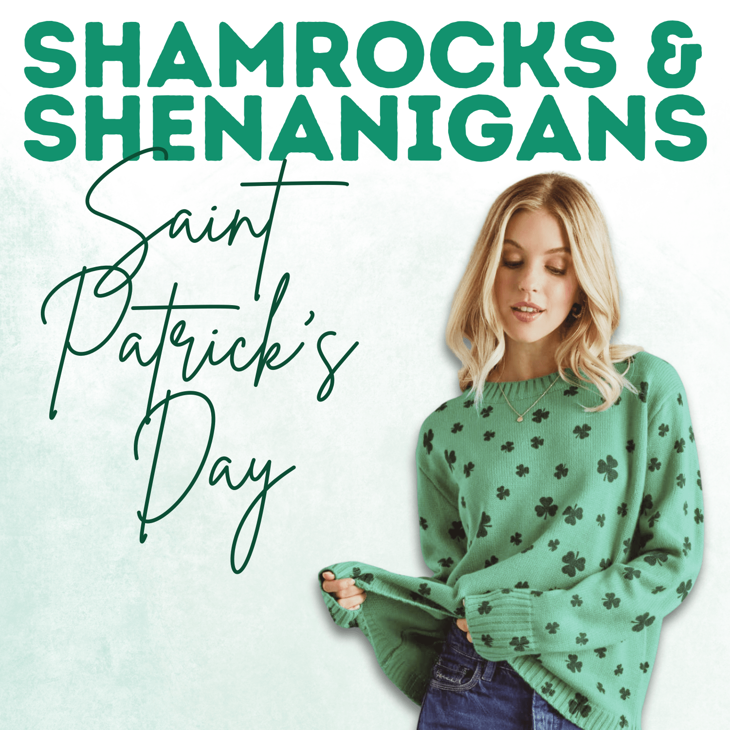 Shamrocks & Shenanigans - Juli's Wearable Art
