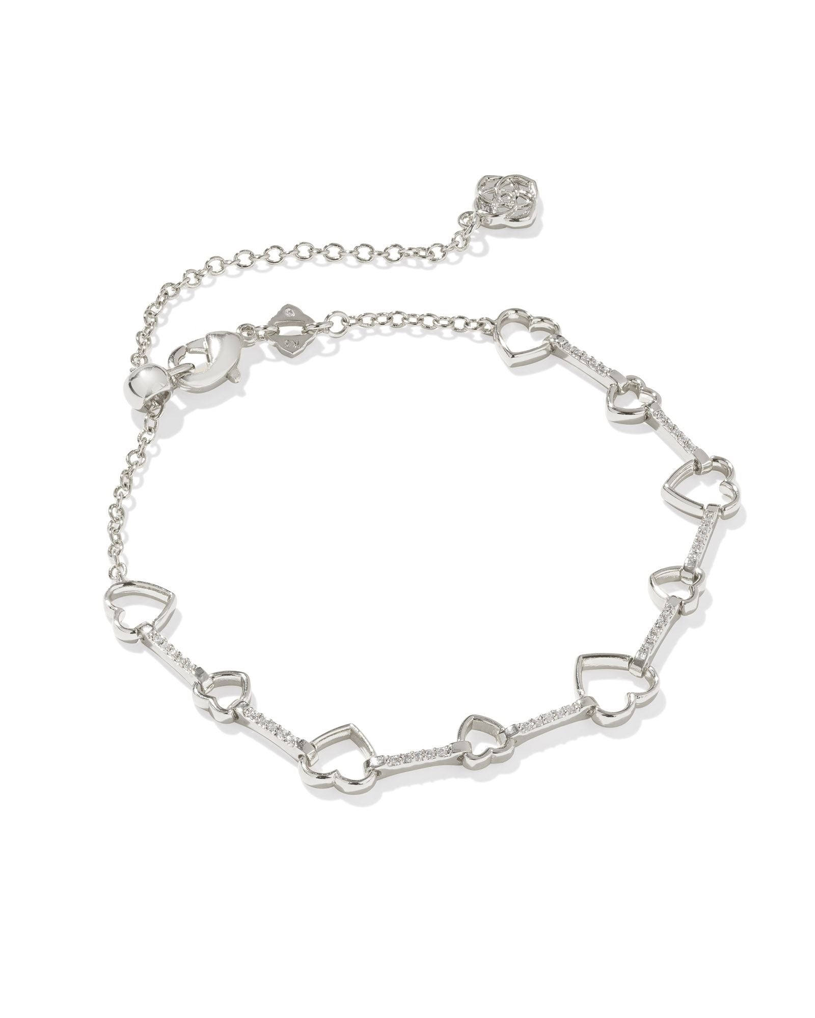 Kendra Scott HAISLEY HEART DELICATE CHAIN BRACELET