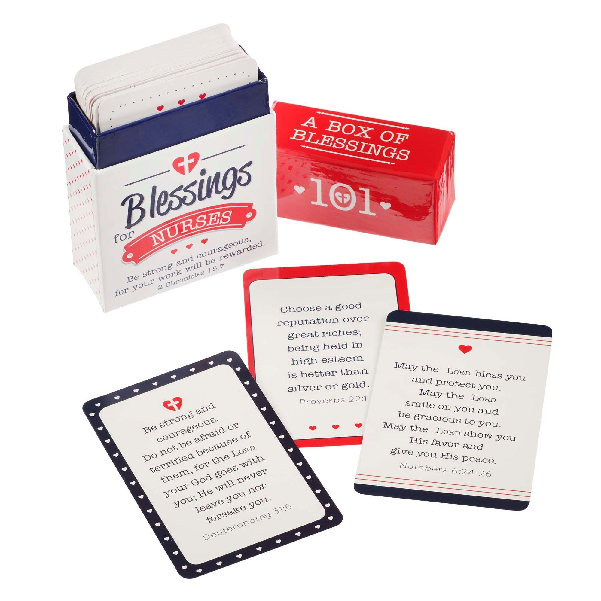 101 Blessings for Nurses Box of Blessings - 2 Chronicles 15:7 - Juli's Wearable Art