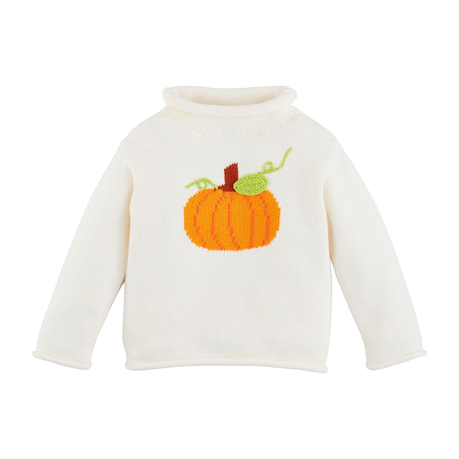 Mudpie Pumpkin Rollneck Toddler's Sweater