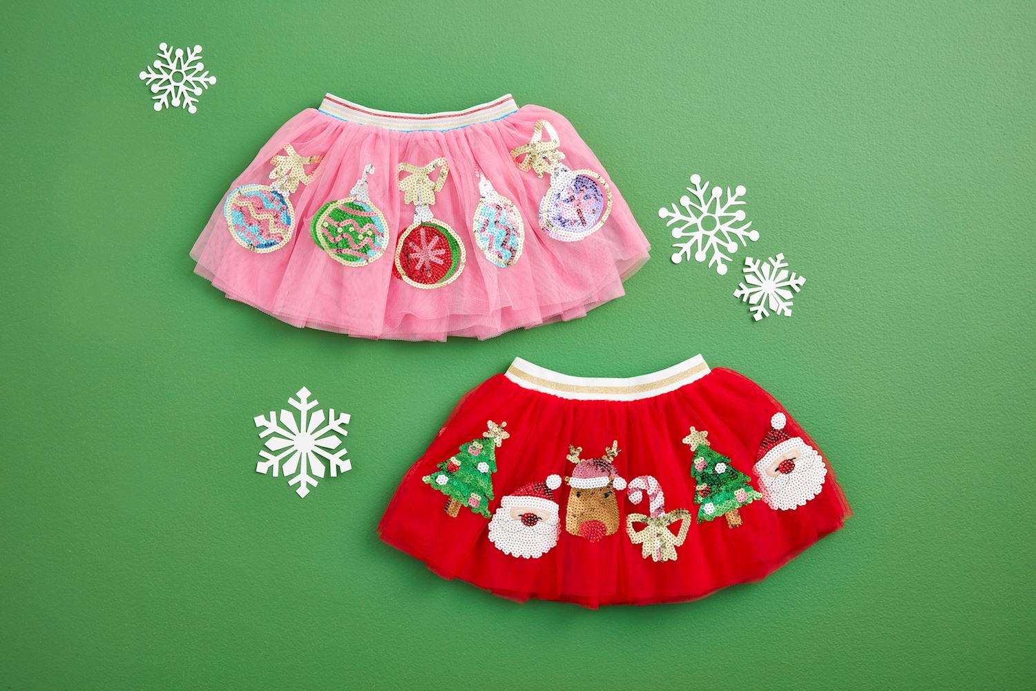 Mudpie Christmas Sequined Tutus