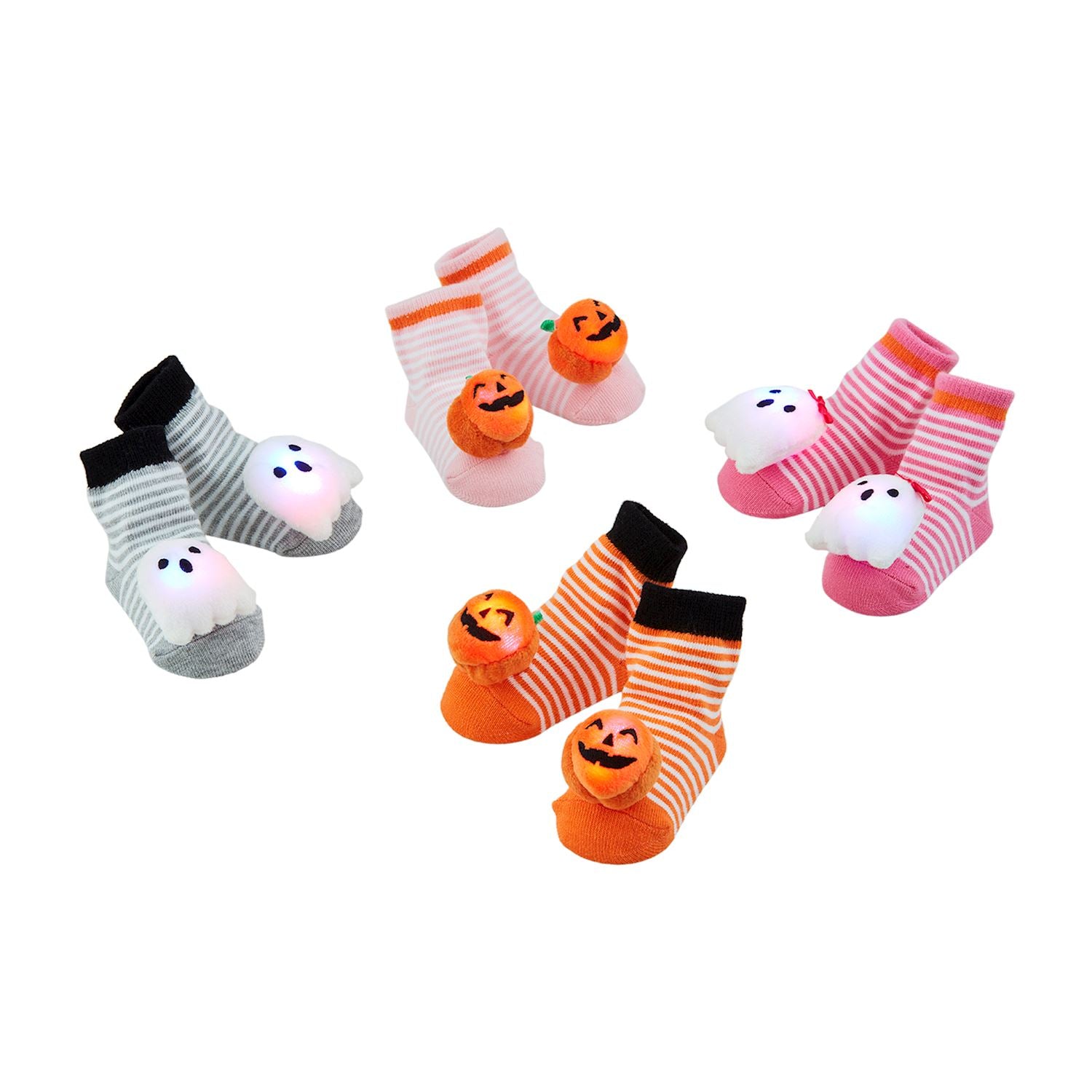 Mudpie Halloween Light-up Socks