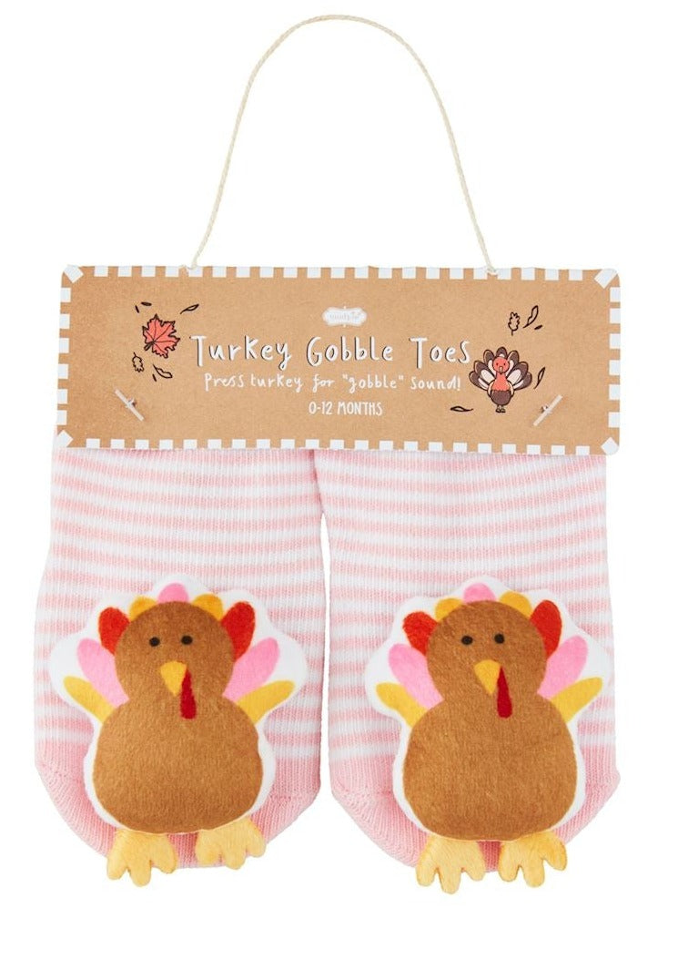 Mudpie Turkey Gobble Sock Sets