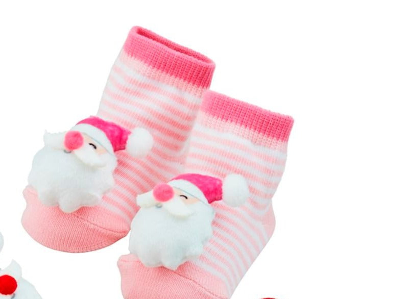 Mudpie Christmas Light-Up Socks