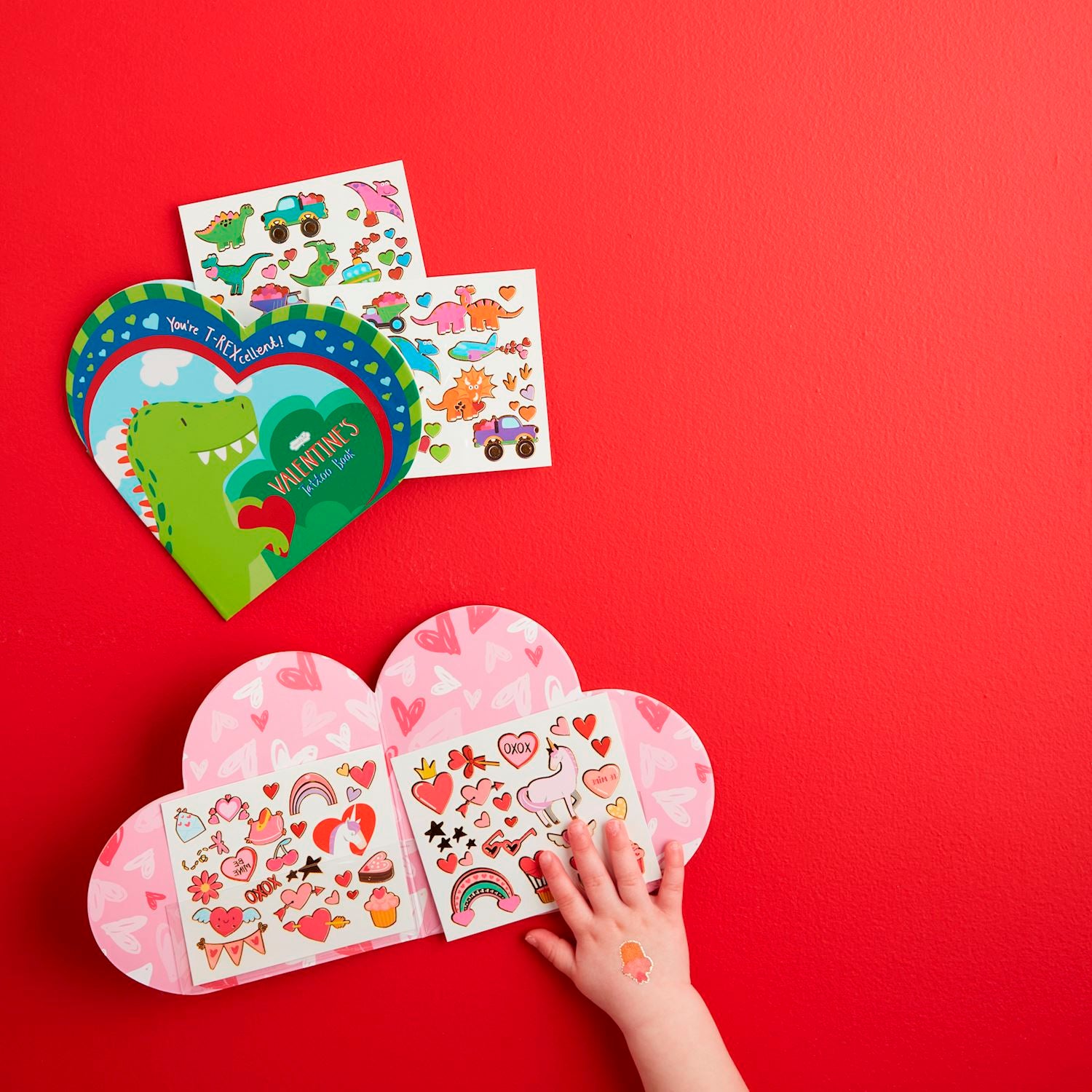 Mudpie Valentine's Day Tattoo Books