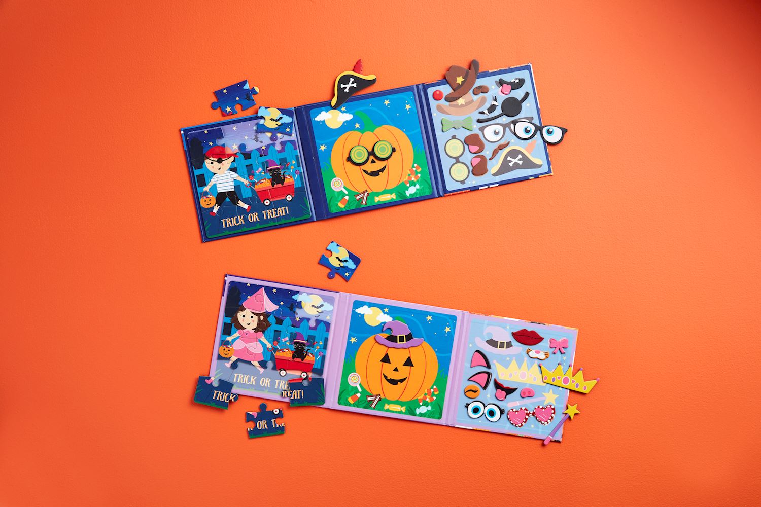 Mudpie Dress My Pumpkin Puzzle Sets