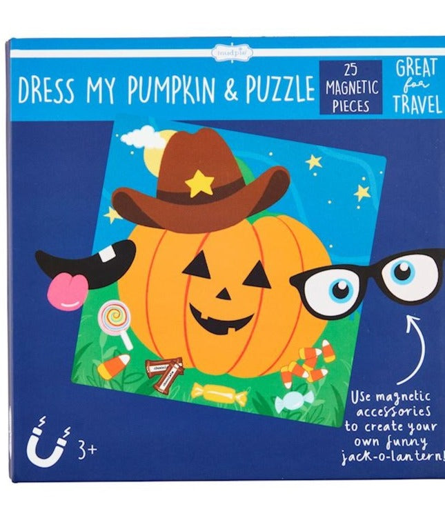 Mudpie Dress My Pumpkin Puzzle Sets