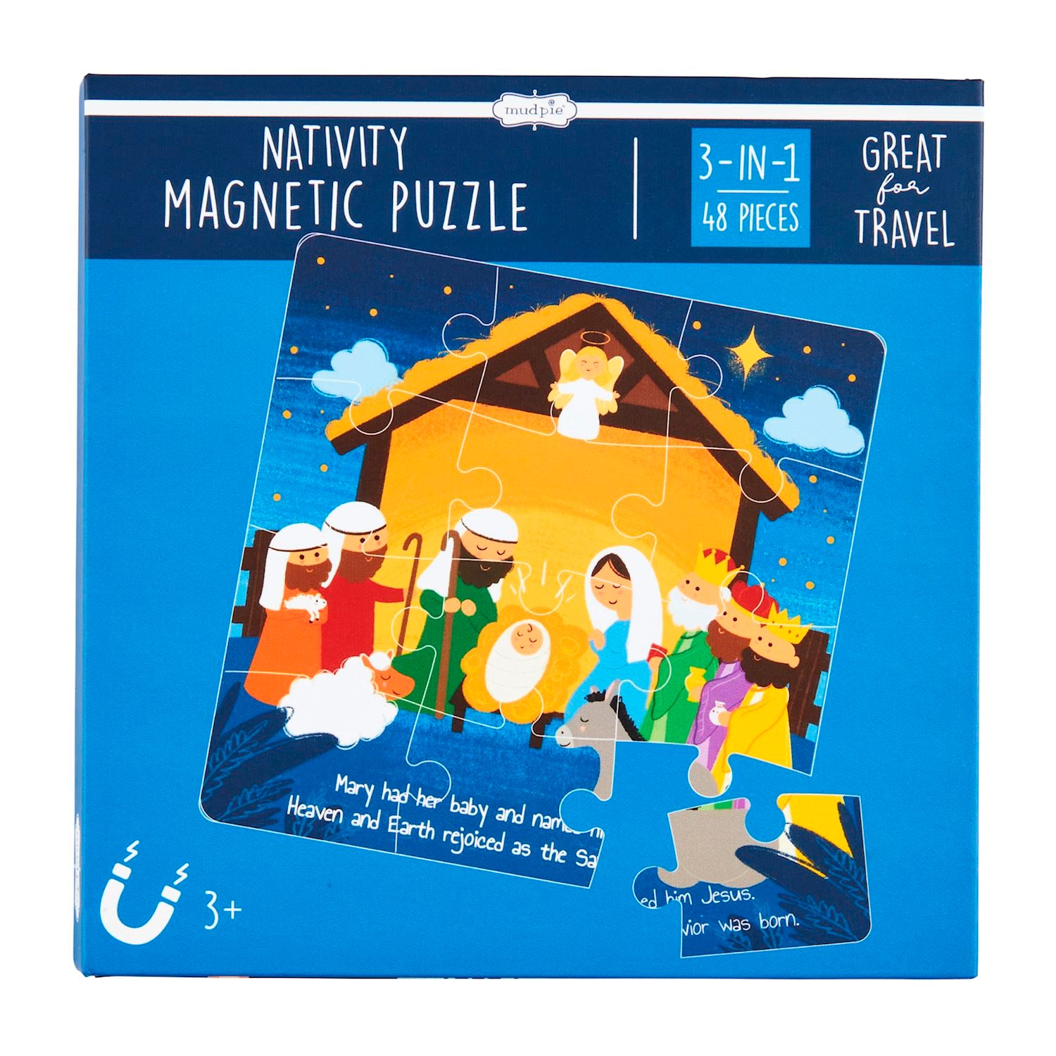 MUDPIE Nativity Magnetic Puzzle Set