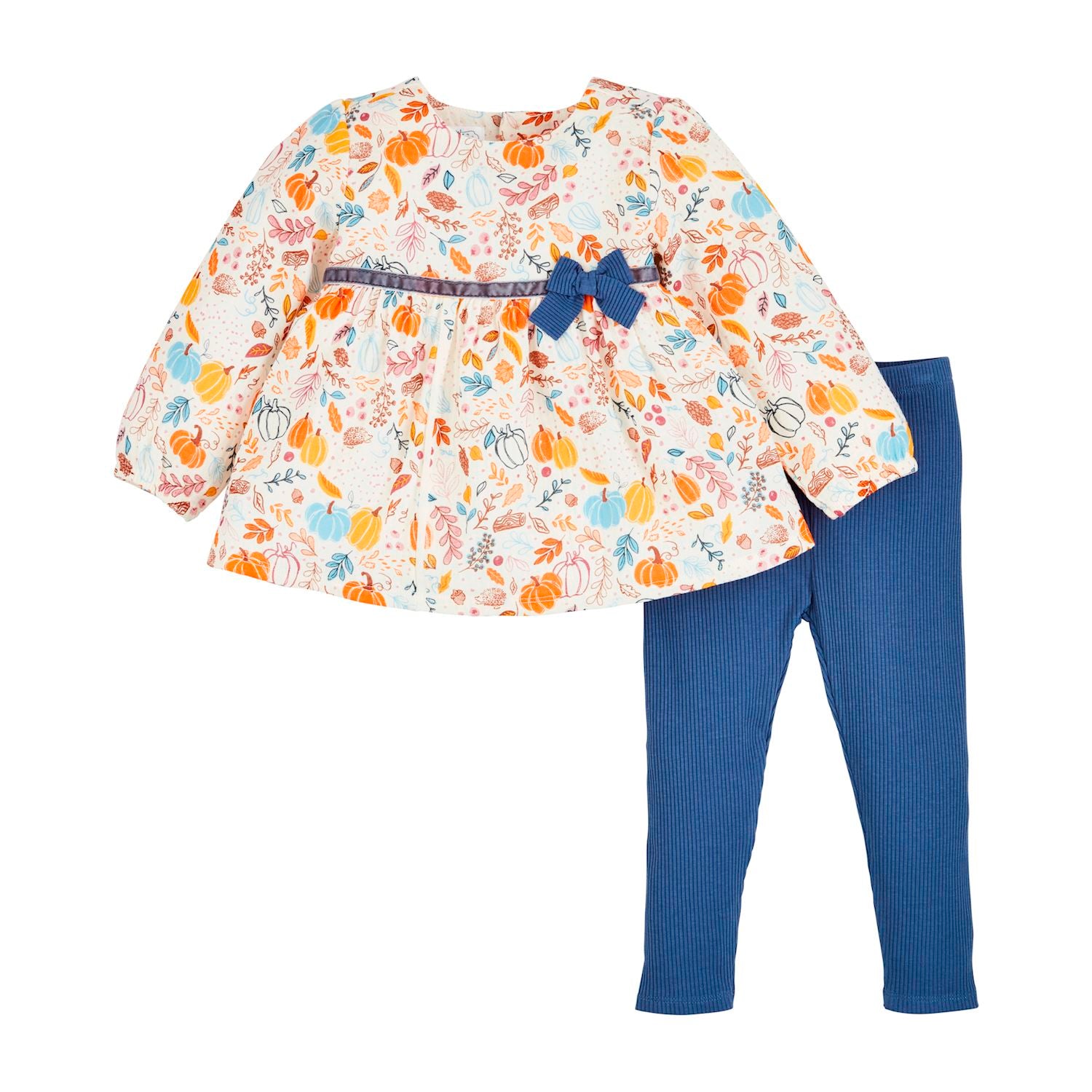 Mudpie Pumpkin Floral Tunic & Legging Set