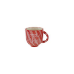14 oz. Hand-Painted Stoneware Striped “Good Cheer” Mug - Juli's Wearable Art