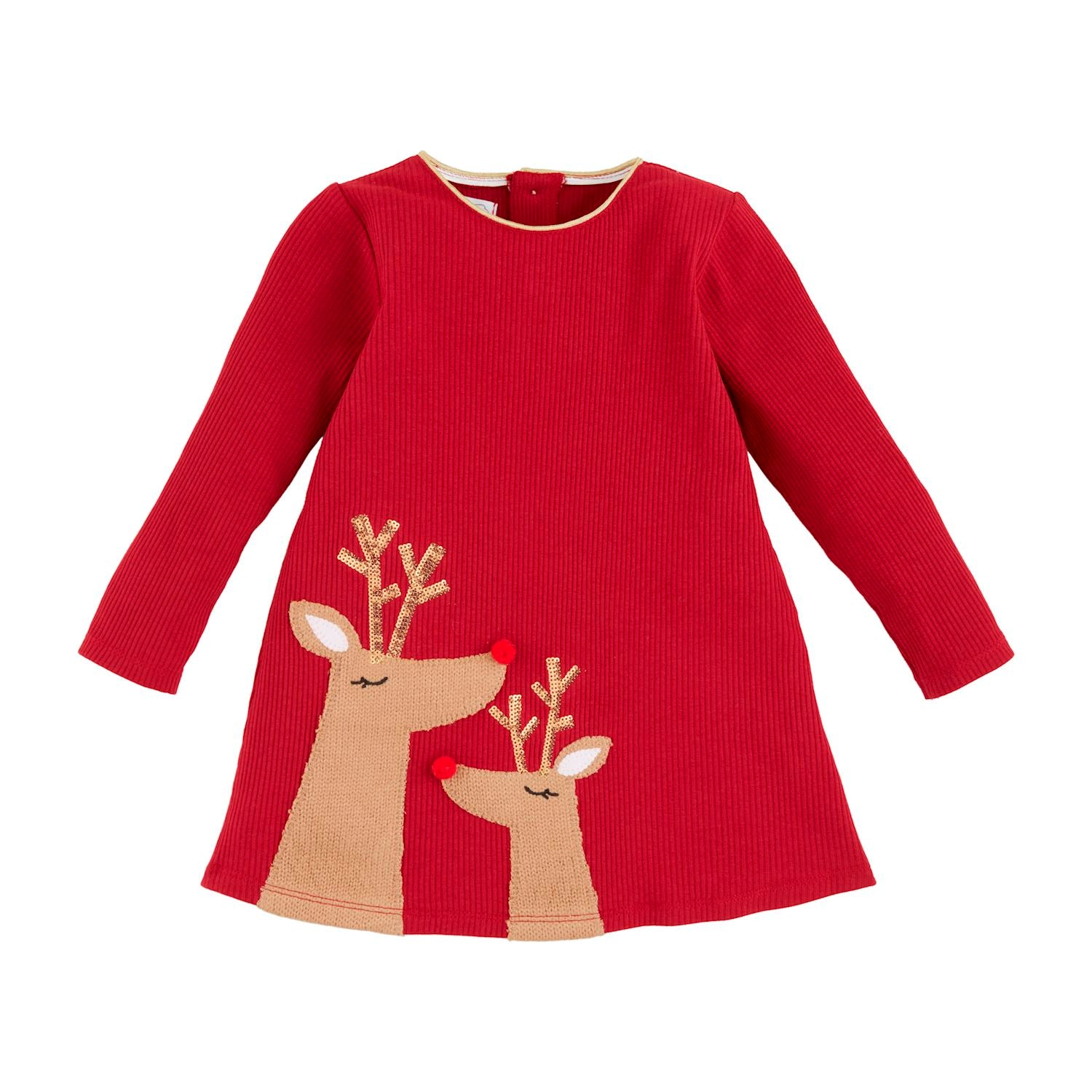 Mudpie Reindeer T-Shirt Dress