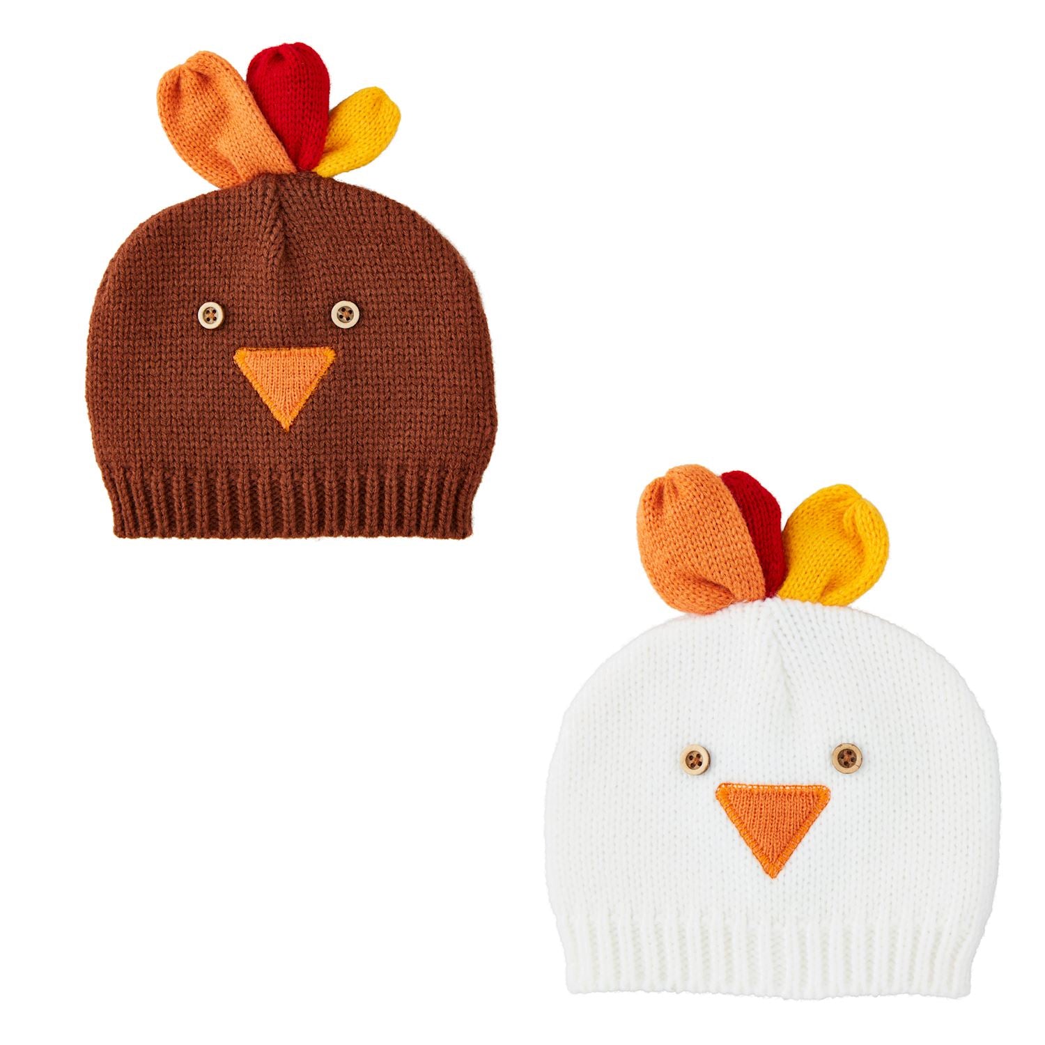 Mudpie Gobbling Crochet Turkey Hats