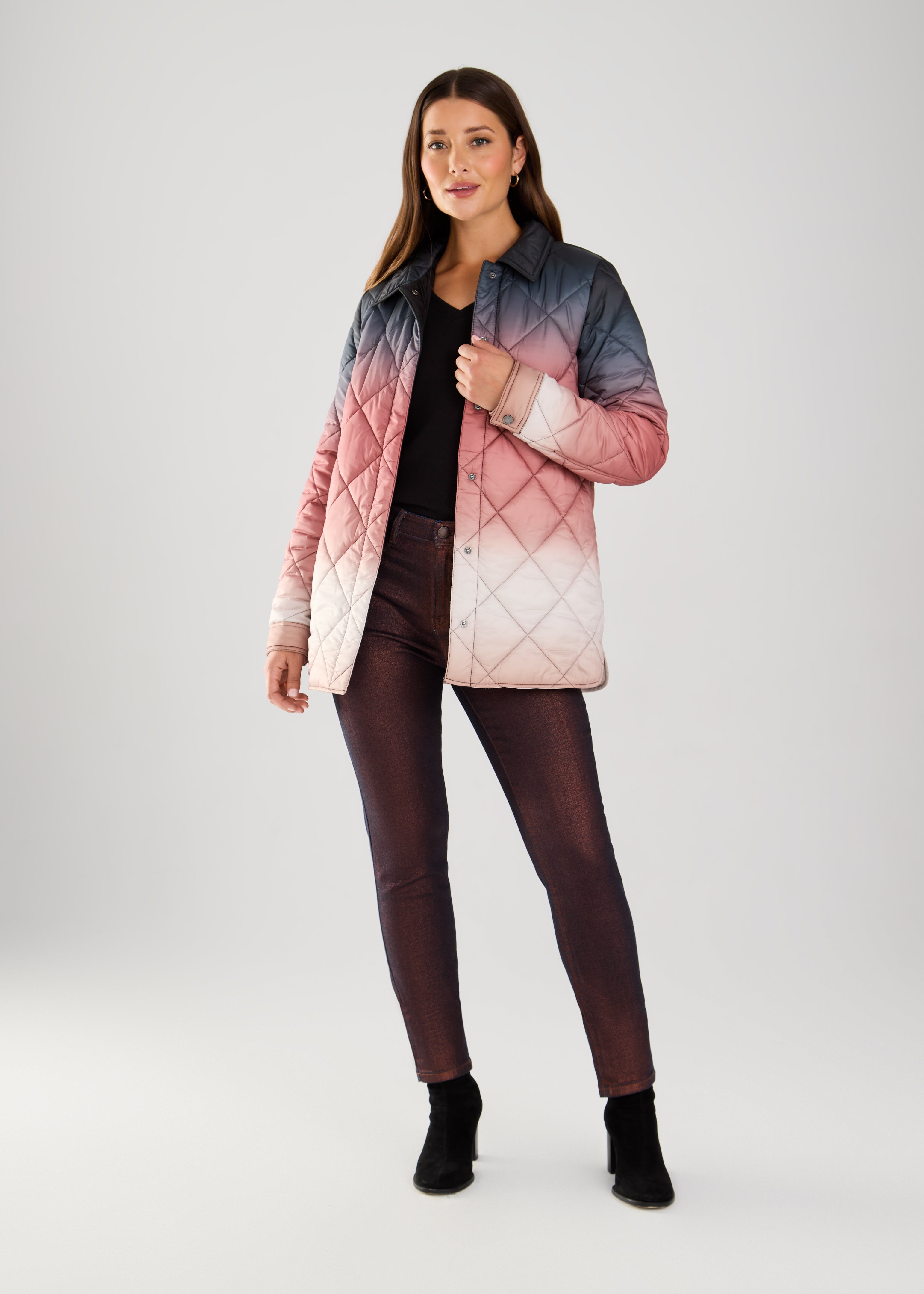 FDJ Quilted Ombre Jacket