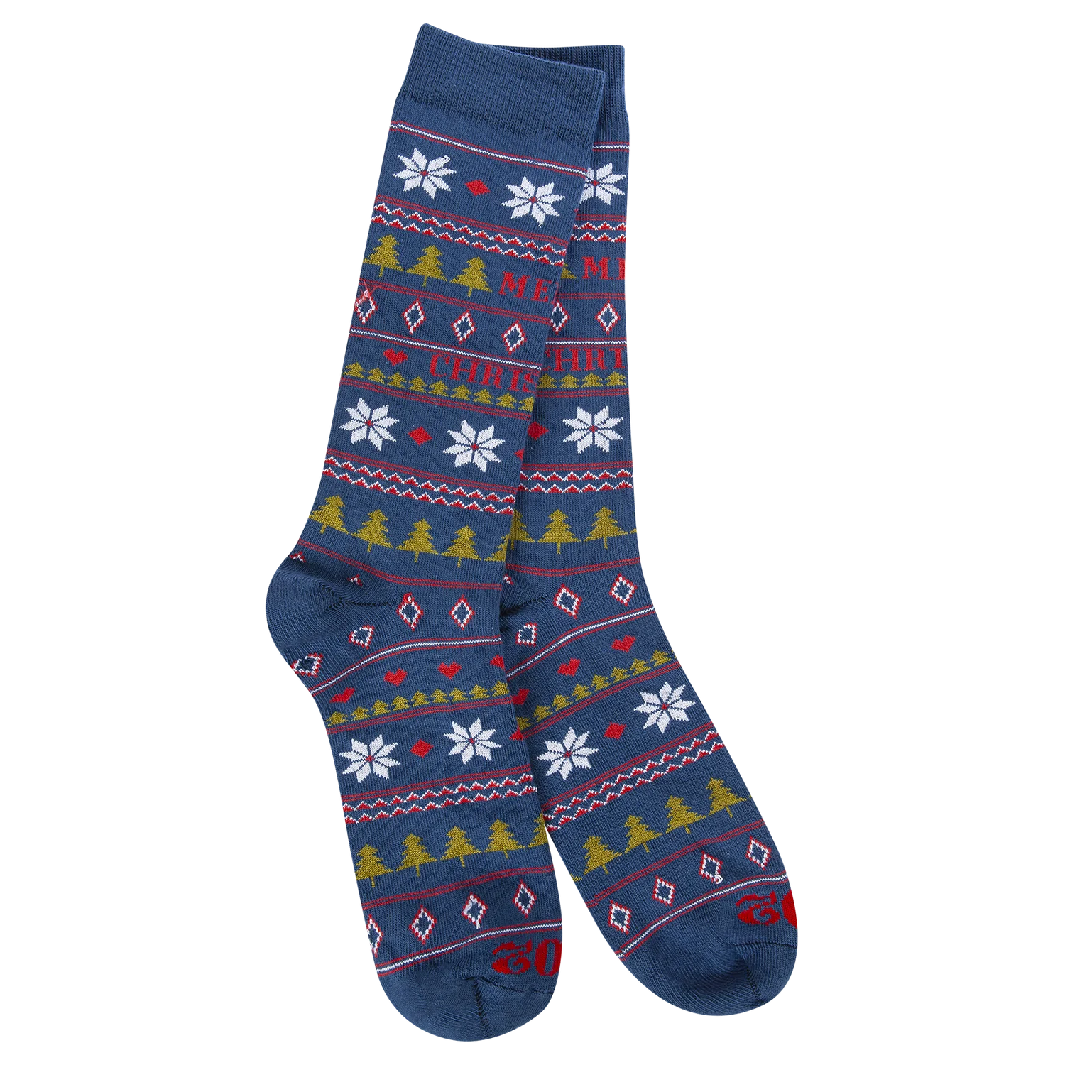 World's Softest 1902 Holiday Transit Crew Socks for Men