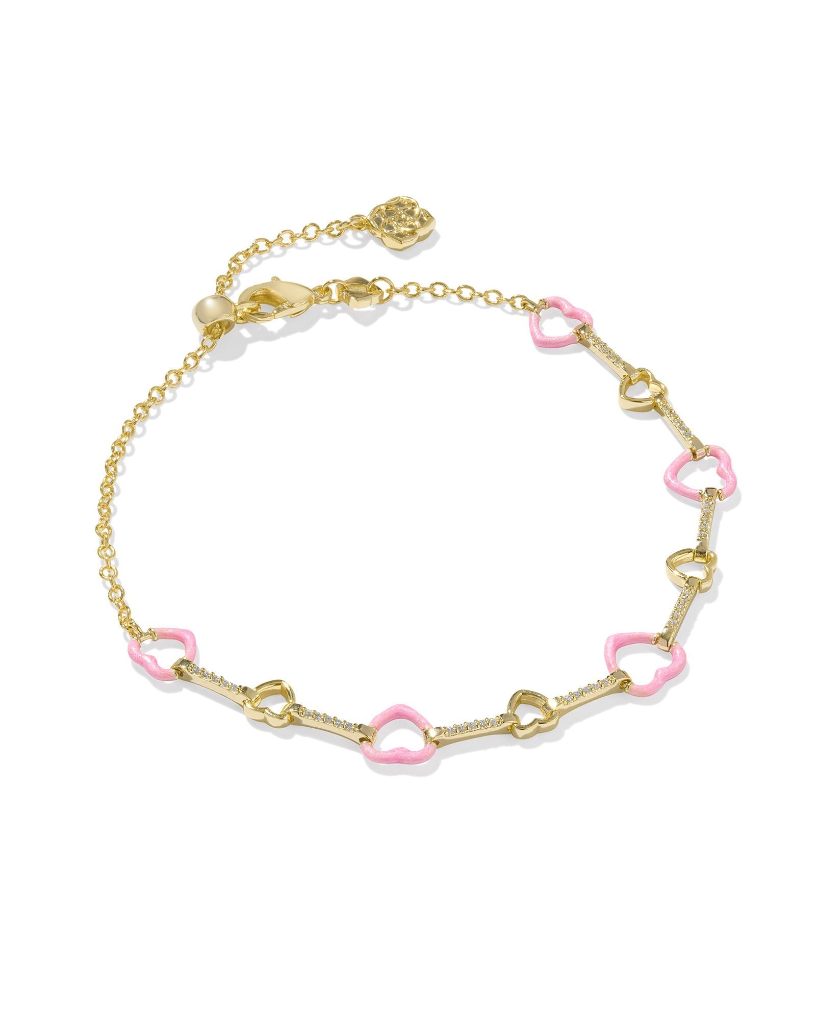 Kendra Scott HAISLEY HEART DELICATE CHAIN BRACELET