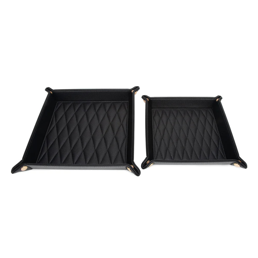 2 - Piece Quilted Throw All | Black - Juli's Wearable Art