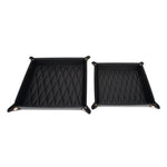 2 - Piece Quilted Throw All | Black - Juli's Wearable Art