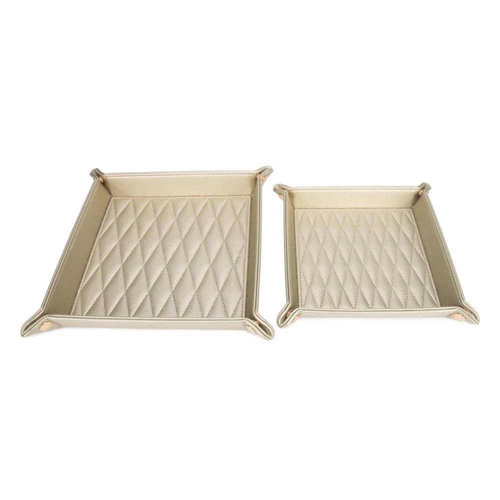 2 - Piece Quilted Throw All | Gold - Juli's Wearable Art