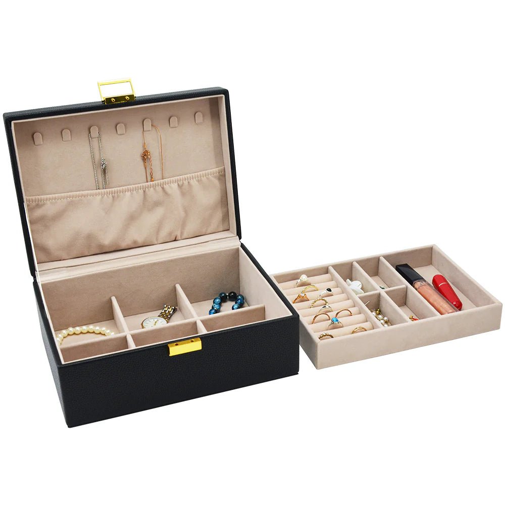2 Tier Jewelry Boxes - Juli's Wearable Art