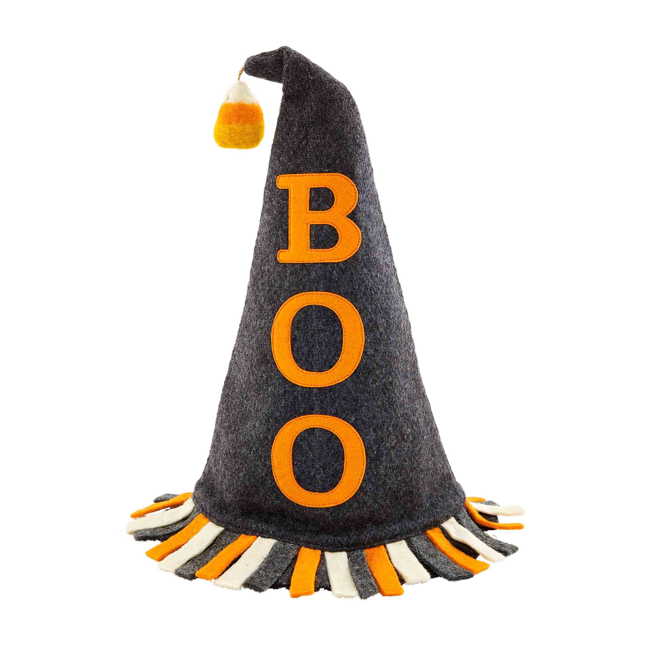 Mudpie Boo Witch Hat Sitter