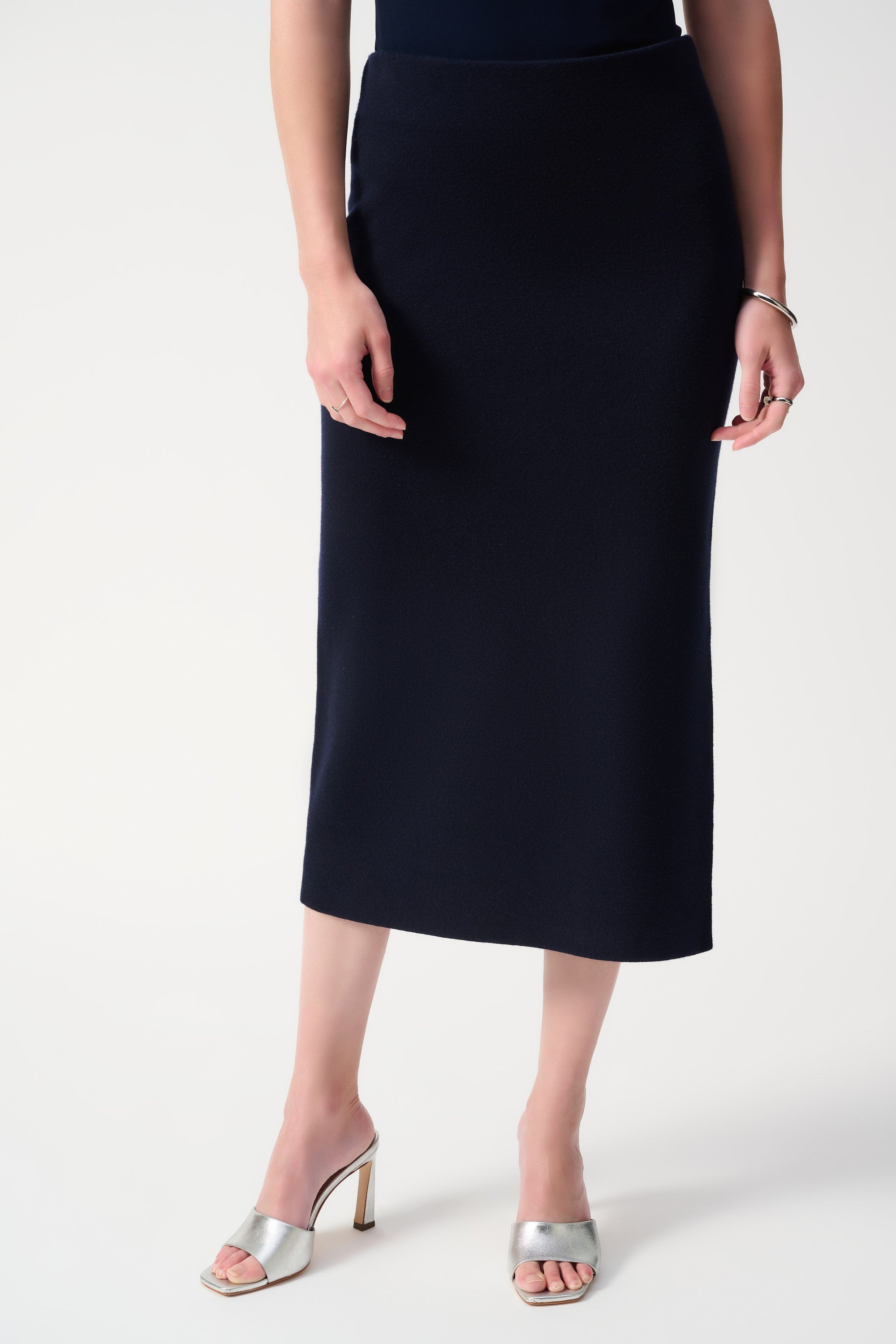 Joseph Ribkoff Minimalist High-Rise Midi Skirt