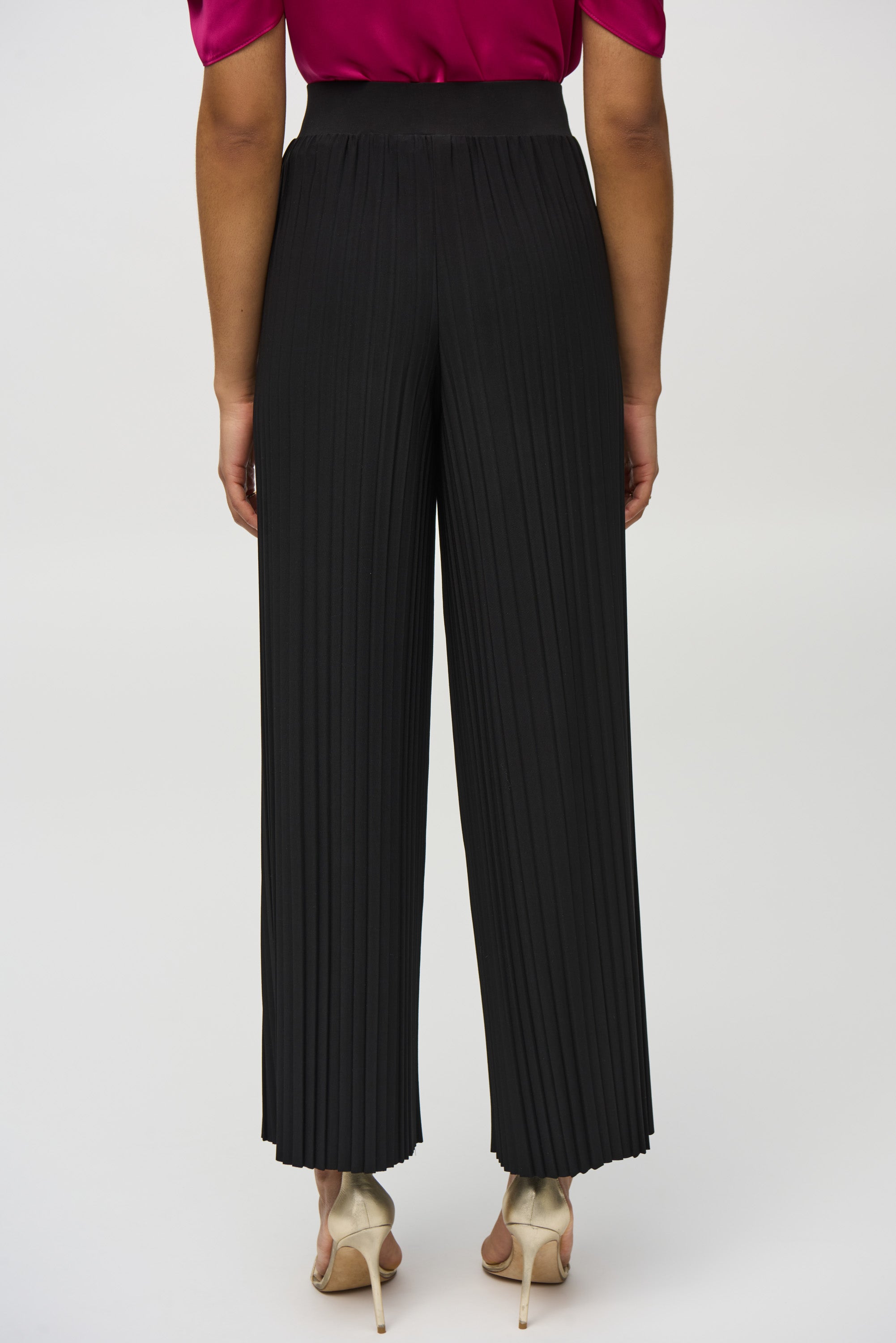 JOSEPH RIBKOFF Wide-leg Belted Trousers