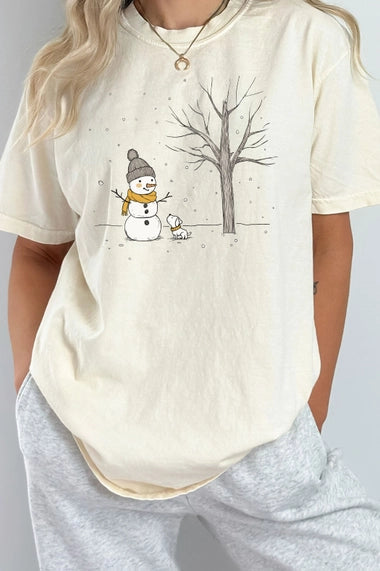 Winter Snowman Comfort Tee