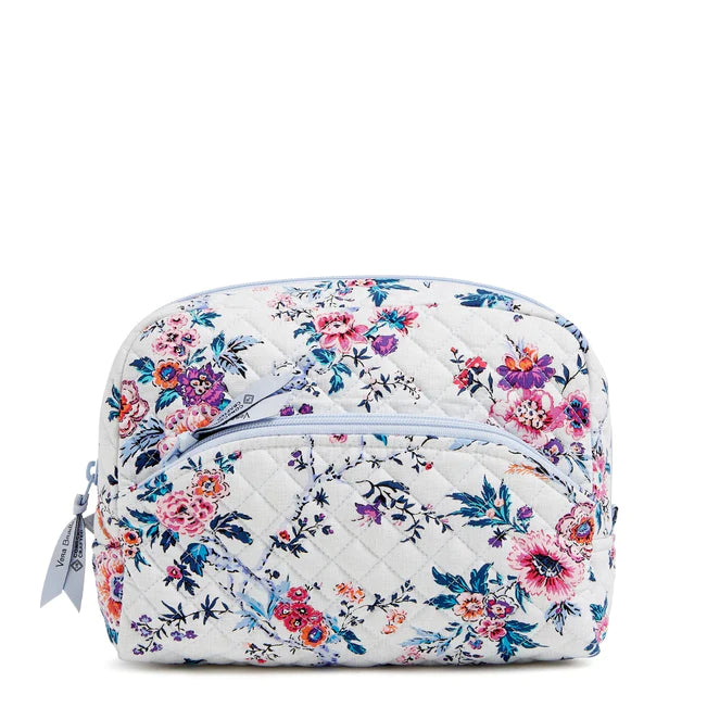 Vera Bradley Medium Cosmetic Bag in Cotton-Magnifique Floral