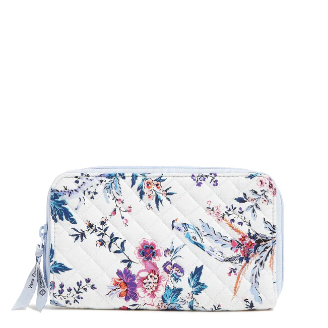 Vera Bradley RFID Deluxe Travel Wallet in Cotton-Magnifique Floral
