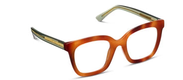Peepers Fanfare Blue Light Readers-Blonde Tortoise/Green