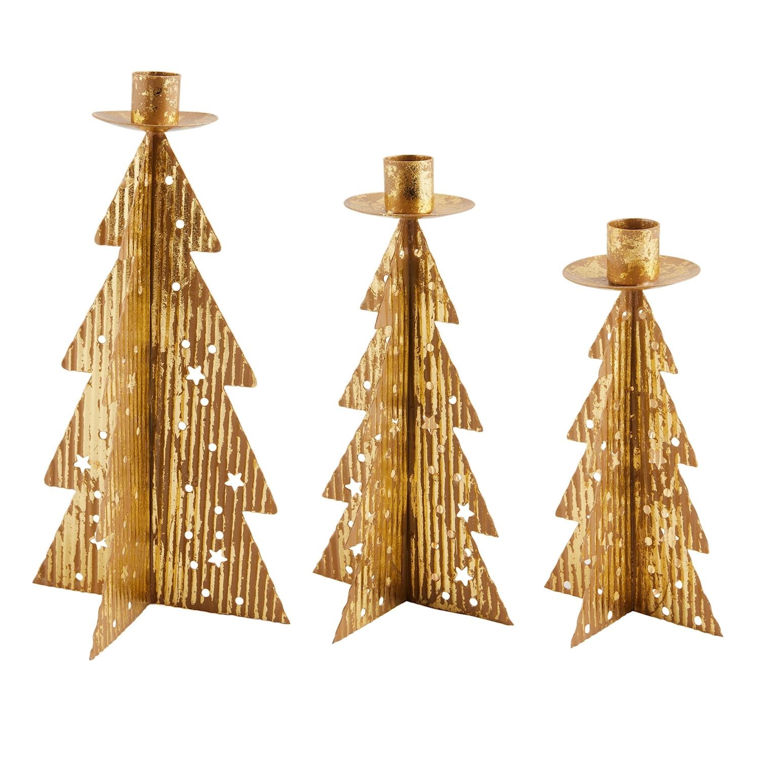 Mudpie Gold Tree Taper Holders