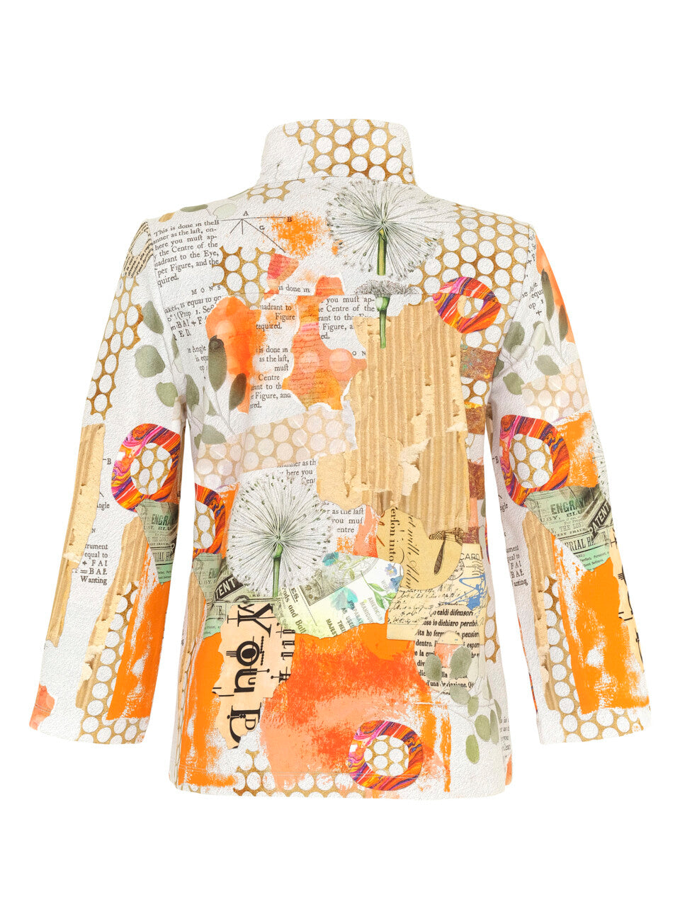 Dolcezza Simply Art Gina Startup Big Changes Print Jacket