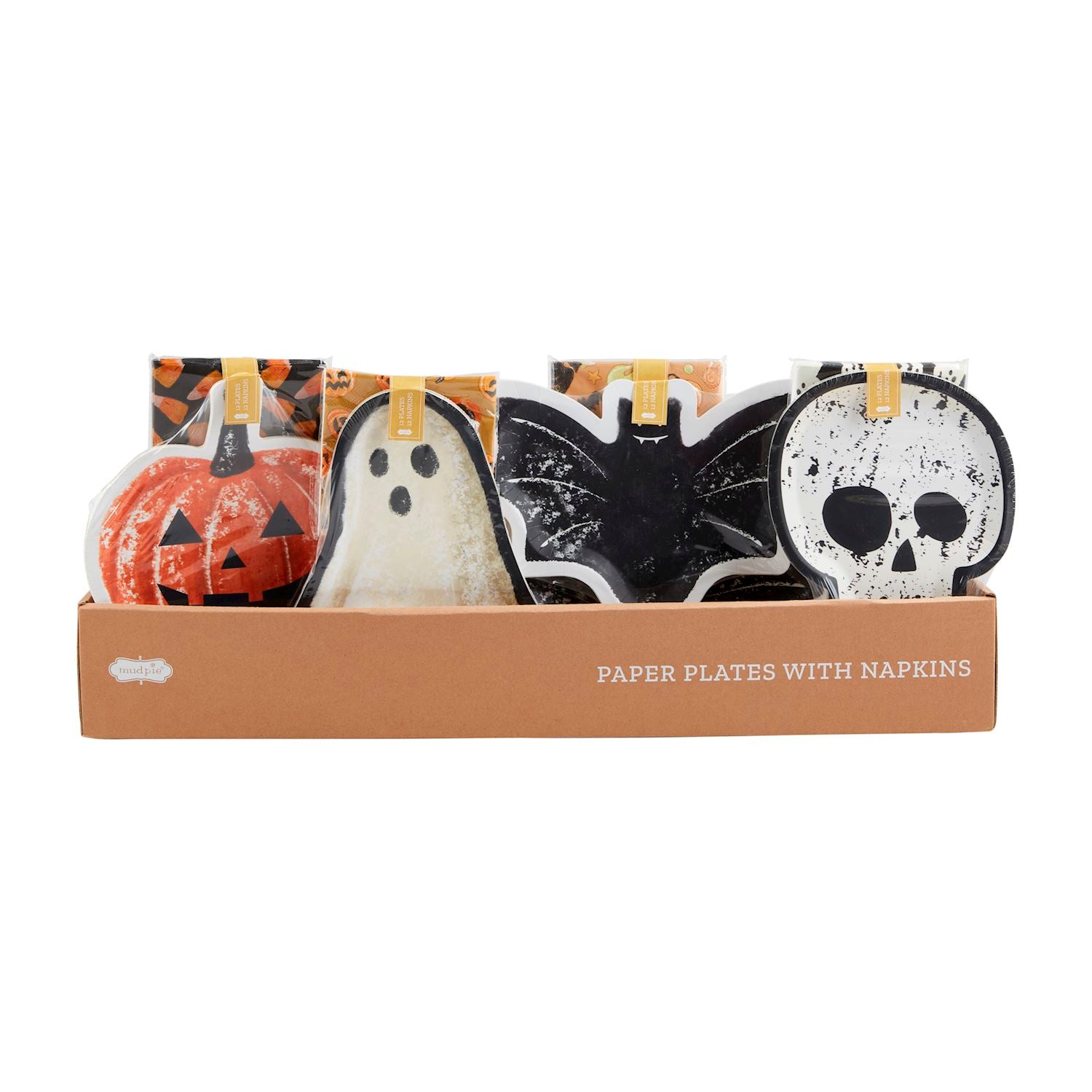 Mudpie Halloween Paper Plate & Napkin Sets