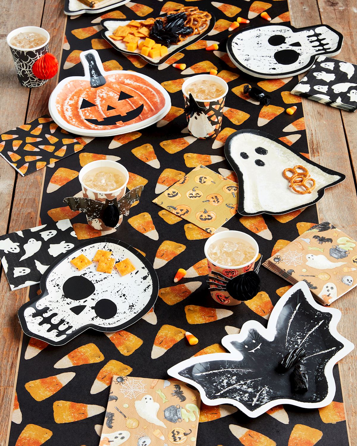 Mudpie Halloween Paper Plate & Napkin Sets