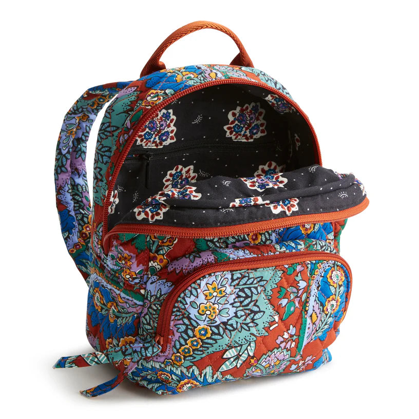 Vera Bradley Small Banbury Backpack - Flowers + Feathers