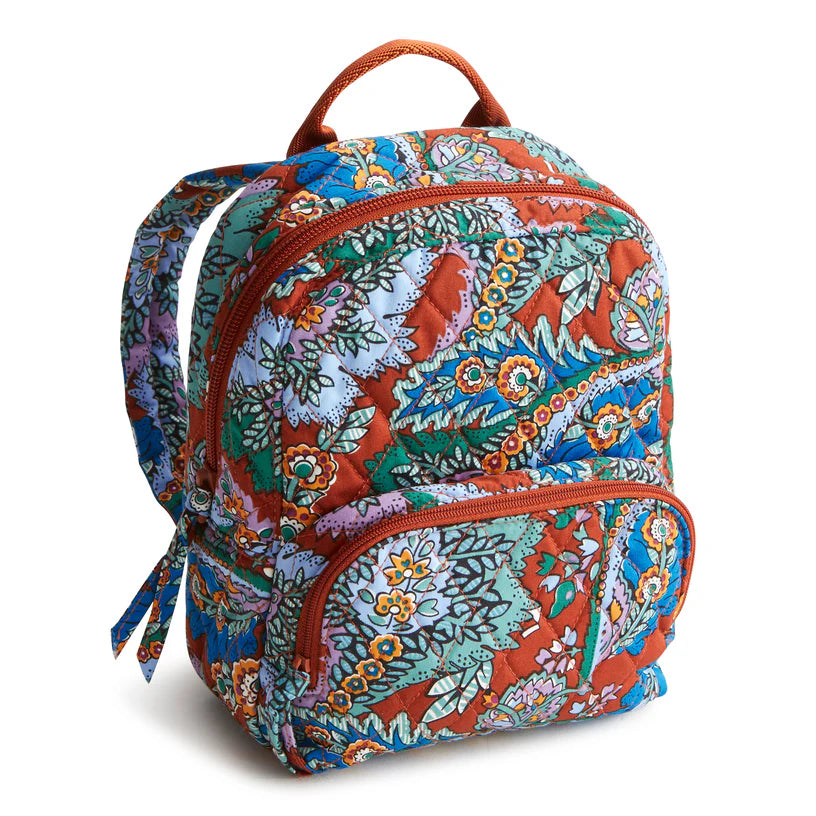 Vera Bradley Small Banbury Backpack - Flowers + Feathers