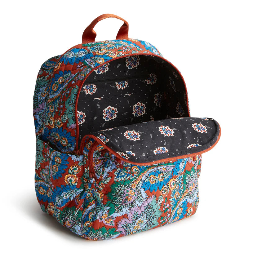 Vera Bradley Bancroft Backpack - Flowers + Feathers