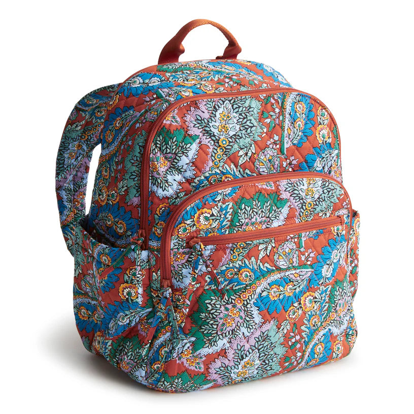 Vera Bradley Bancroft Backpack - Flowers + Feathers