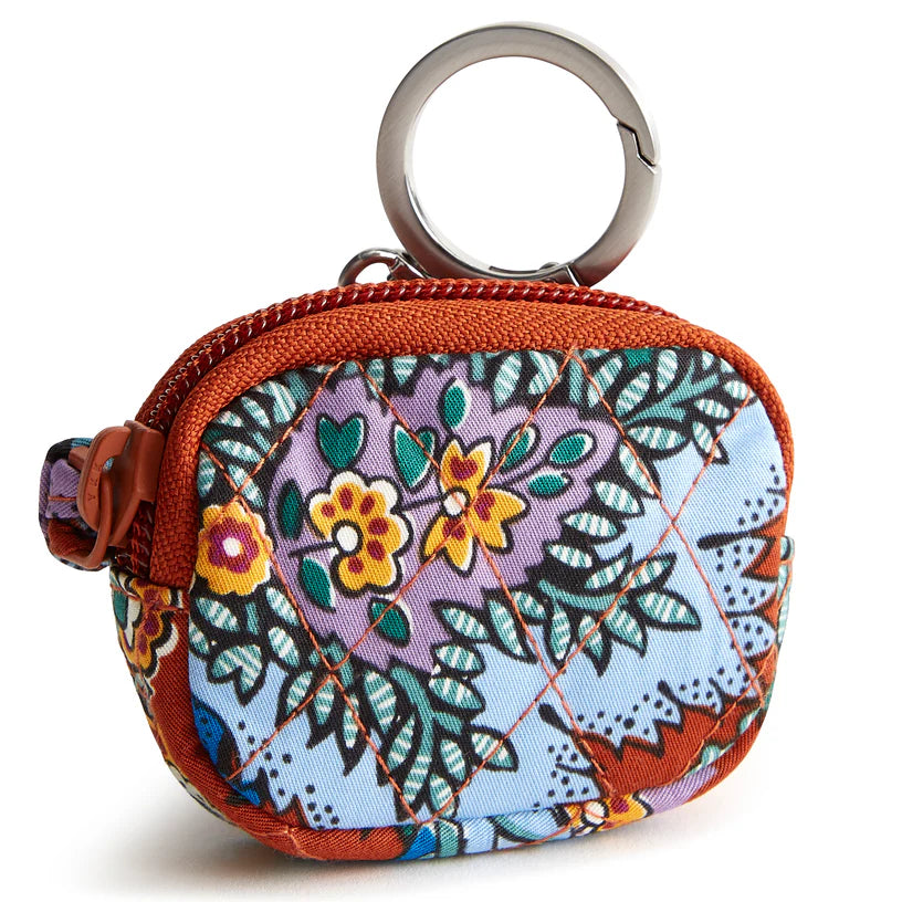 Vera Bradley Bag Charm for Air Pods - Flowers + Feathers