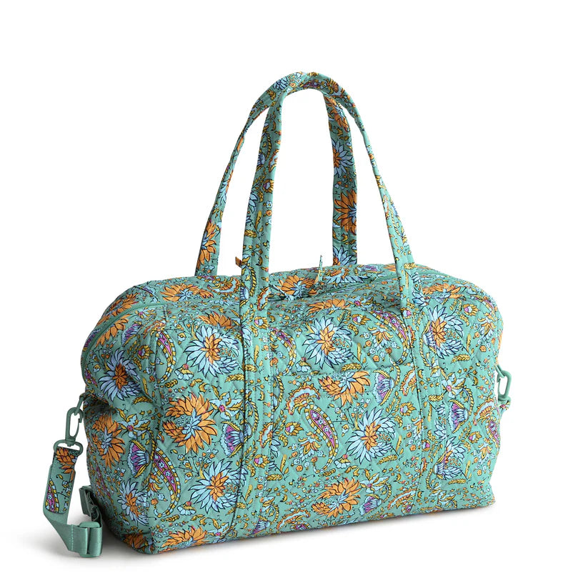 Vera Bradley Miramar Weekender - Gemstone Paisley in Cotton