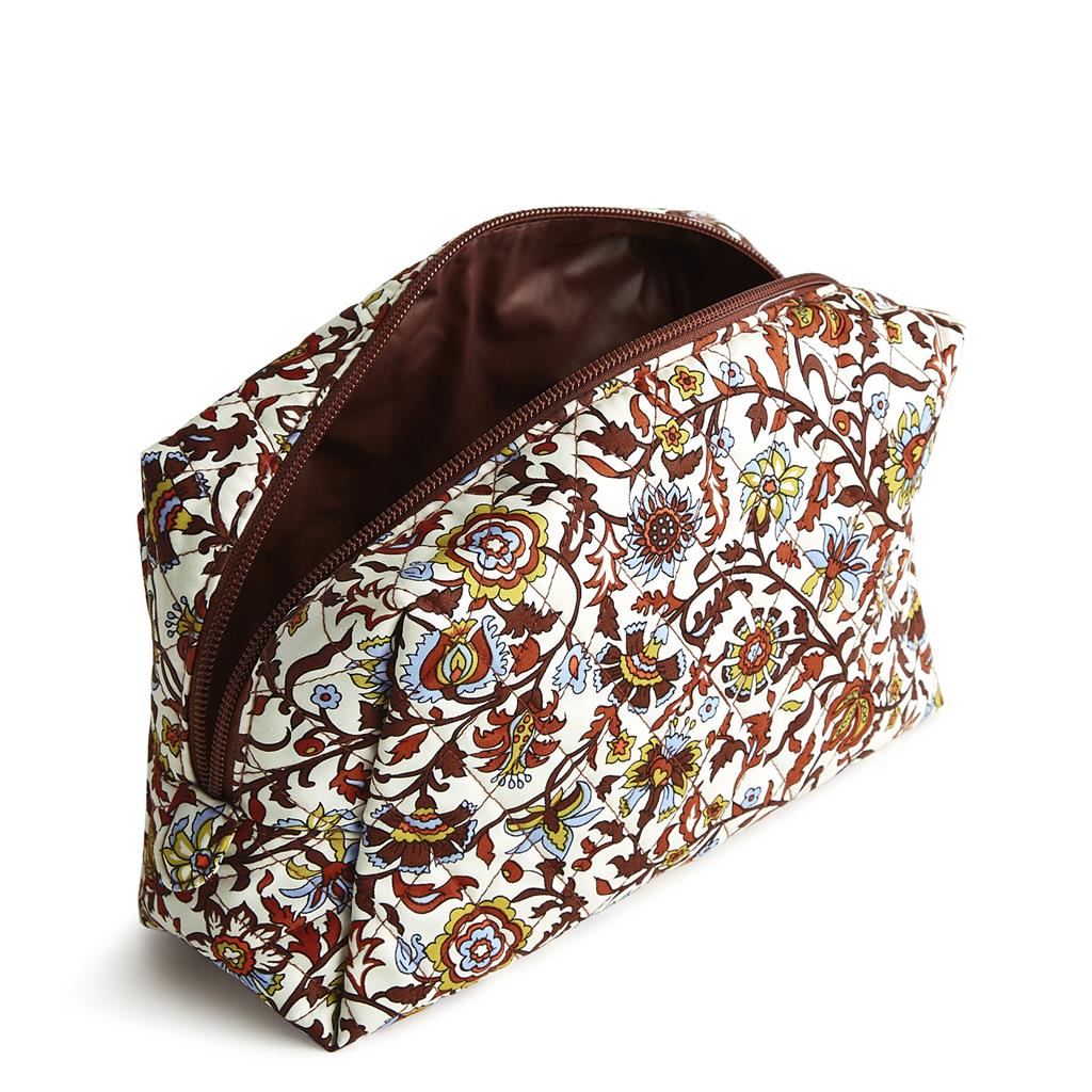 Vera Bradley Medium Cosmetic - Marrakesh Vines Cream