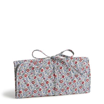 Vera Bradley Original Organizer Folio in Cotton-Bias Mini Vines Ribbons