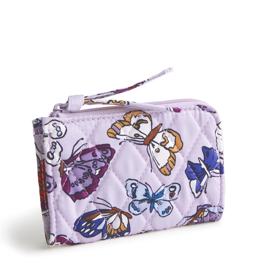 Vera Bradley Zip Card Pouch - Wing in Flight