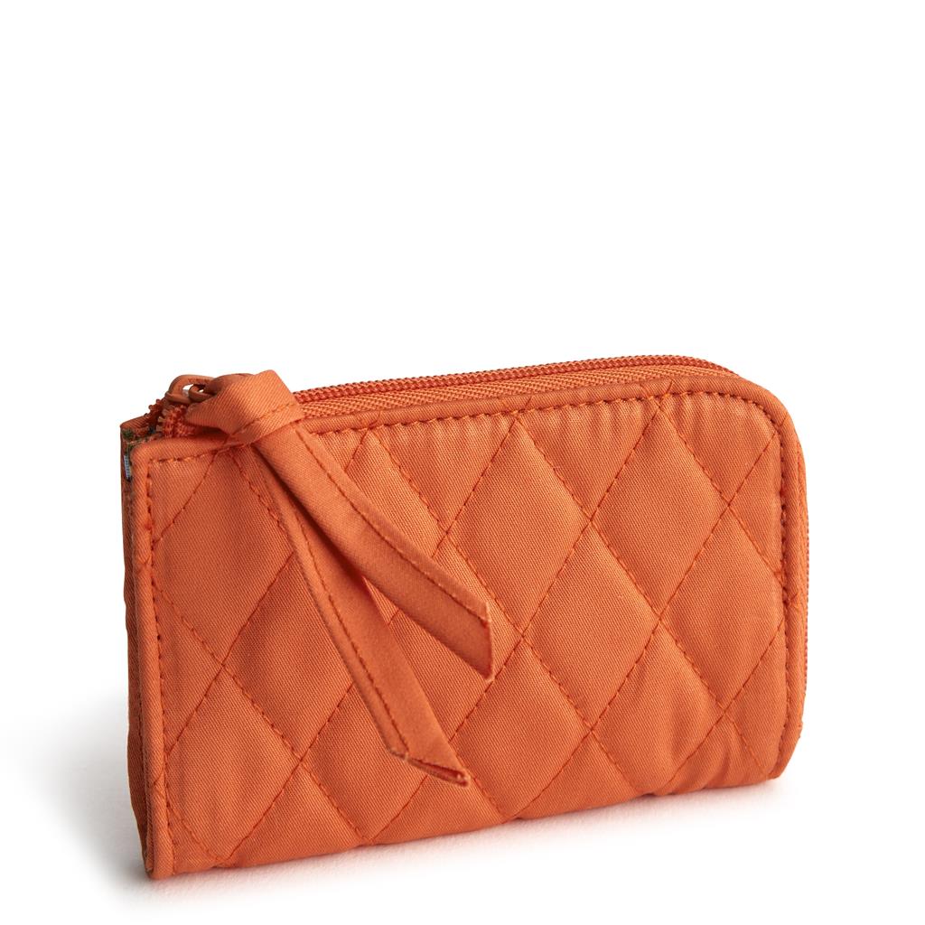 Vera Bradley Zip Card Pouch - Koi Orange